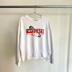 ✨未使用級/現行✨ディーゼル スウェット オーバルD ビッグロゴ クルー 