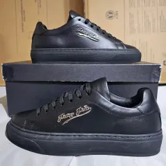 (220) PHILIPP PLEIN(フィリッププレイン) シグネチャー(cignature) スニーカー ブラックのサムネイル