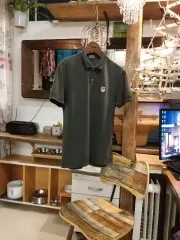 Polo ポロジーン Ralph Lauren ラルフローレン カラーネック Tシャツ S