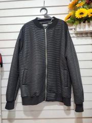 極美品】semantic design ブルゾン 黒 L シアサッカー - メルカリ