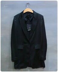 MaxMara（マックスマーラ）白タグ シルク混 テーラードジャケット 36