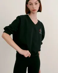 シヌーン SINOON ハーフ スリーブ スウェットシャツ