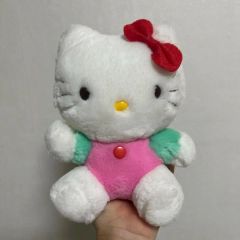 TS99 ハローキティ ぬいぐるみ サンリオ ピンク2002年 当時物 レア