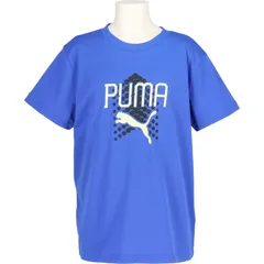 サイズ130cm、PUMA(プーマ) ACTIVE SPORTS ポリ グラフィック Tシャツ スポーツスタイル ウェア Ｔシャツ 694593