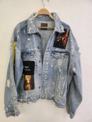 BOY LONDON デニムジャケット ダメージ加工 - メルカリ