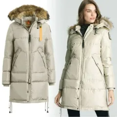 (The First価格) PARAJUMPERS パラジャンパーズ ロングクマ 正規品 サンドベージュクリーム Sサイズのサムネイル