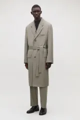 COS ロング ベルト付き コート 50 sizeのサムネイル