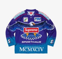 新品 Supreme Paneled Hockey Jersey White - メルカリ