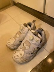 齋藤飛鳥着用】Vetements Reebok ポンプフューリー スニーカー - メルカリ