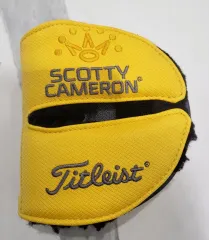 Scotty Cameron (スコッティ キャメロン）Yellow (イェロー）7 POINT クラウン センター用 マレットゴルフ HEAD ヘッドCOVER カバーのサムネイル