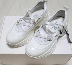 mikiosakabe 白 メリージェーン バルーンソール シューズ - メルカリ