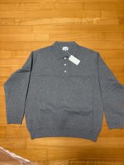 新品未使用タグ付】Steven Alan カシミヤブレンドニットポロシャツ 