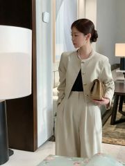 美品 Cygne シーニュ スクエアカラー半袖ジャケット - メルカリ