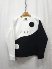 OBEY オベイ 起毛 オーバーサイズ スウェット Mのサムネイル