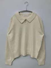 BONLECILL ボンルシール ニット/セーター F アイボリー ナイロン ウール・ニット 無地 長袖 ショート丈 クルーネック(丸首)のサムネイル