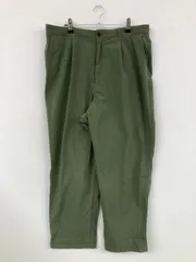 steven alan スティーブンアラン チノパンツ XL グリーン クロップド・半端丈 ナイロン 無地 スタンダード テーパード レギュラーのサムネイル