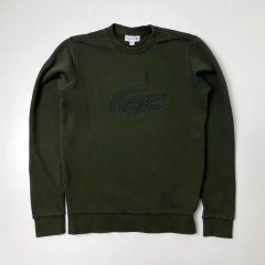 LACOSTE クルーネック スウェット カーキ FR2 US XS - メルカリ
