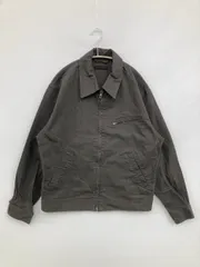 UNIQLO ユニクロ ブルゾン グレー コットン ストレッチ 無地 ショート丈 フードなし ジップアップ