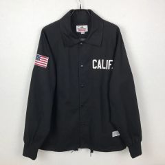 希少】COFFEE&CIGARETTES 綿混タフ素材コーチジャケット M 黒 - メルカリ