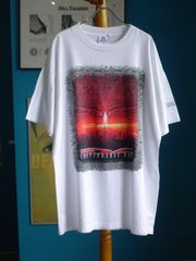 90s リチャードスタイン Tシャツ 星に手を伸ばす男 L Stine アート