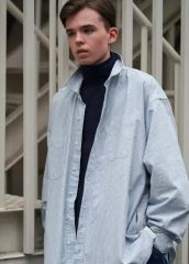 ◎101【新品】kudos ストライプシャツ L - メルカリ