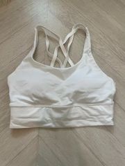 美品】lululemon ブラトップ ホワイト サイズ4 - メルカリ