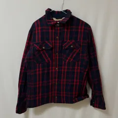 M GAP ギャップ メンズ シープスキン タータンチェック ジャケット