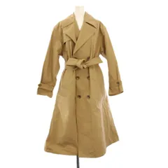 バブアー Barbour トレンチコート ロング ダブルブレスト 8 ベージュ 2101016 /KH
