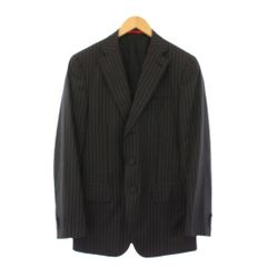 ISAIA ネイビー テーラードジャケット - メルカリ