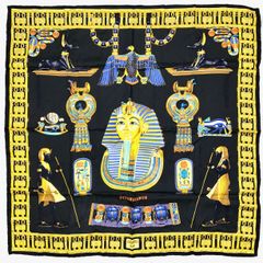 エルメス シルクスカーフ カレ90 TUTANKHAMUN ツタンカーメン - メルカリ