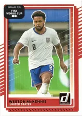 2025-26 Donruss ウェストン・マッケニー/Weston McKennie アメリカ Road to FIFA World Cup ’26 Soccer