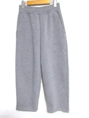 MB091:UNIQLO:C（ユニクロ シー）2025年 スウェットワイドパンツ/341-479854/灰/XS