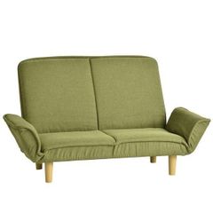 MIK様関家具　大川家具　オリーブグリーン ファブリックソファ2P カルロスGN MIK様関家具 大川家具 オリーブグリーン ファブリックソファ2P