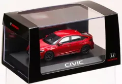 【中古】ミニカー 1/43 Honda CIVIC 2021(プレミアムクリスタルレッド・メタリック) [HJ431003RM]のサムネイル
