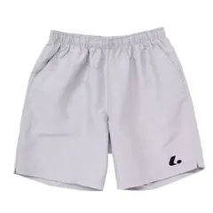 ルーセント LUCENT テニス Uni ジュニアハーフパンツ シルバーグレー こども キッズ ショートパンツ 半ズボン ボトムス ハーパン 吸汗速乾 着替え 部活 クラブ トレーニング  XLS5313J シルバーグレー