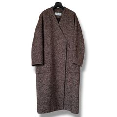 極美品✨23AW ADORE ヘリンボーンツイード ノーカラーコート 38 - メルカリ