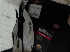 ディッキーズ オリジナル 874 ワークパンツ ブラック 32