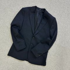 美品✨JOSEPH HOMME テーラードジャケット M ワッフル生地 ネイビー 