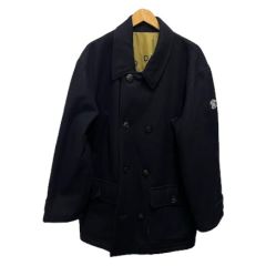 シナコバ SINA COVA ワッペン付き デニムジャケット ワッペン 黒 L