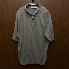 ジョンスメドレー シーアイランドコットン 30G ニットポロシャツ S