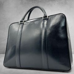未使用級 SHIPS 本革 トートバッグ A4収納可能 自立 大容量 SHIPS tote