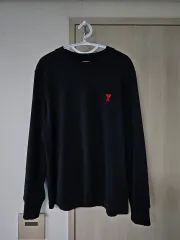 アミ スモール ハート ロゴ ロング スリーブ Tシャツ (UTS200-701-001) Lのサムネイル
