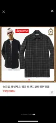 Supreme LパネルCHECKウォーク トレンチコートのサムネイル