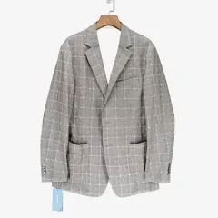 (100) エディション メンズ チェック ジャケット