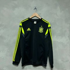 美品 adidas スペイン代表 2013 トレーニングハーフジップジャージ M 
