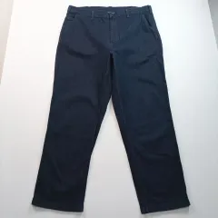 ユニクロ デニムパンツ サイズ38 テーパードジーン ストレッチデニムパンツ メンズ A2967