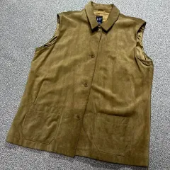 90s Old GAP オールド ギャップ Calf Suede スウェード ベスト