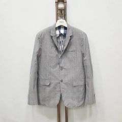 極美品 HARE テーラードジャケット チェック 白 ホワイト M アンコン