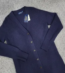 ポロ ラルフローレン ウール カシミア ロング ニット カーディガン M