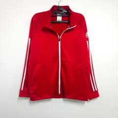 レア adidas アディダス サイドロゴ ジャージ レッド 95